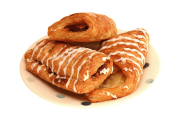 Plate of Danish Pastries