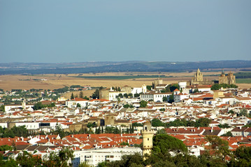Fototapeta na wymiar Landscape of Evora, Portugal.