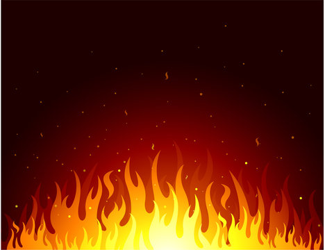 Fire background