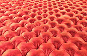 Obraz premium Red leather casing, texture