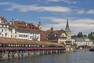 Kapellbr&uuml;cke in Luzern