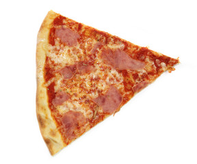 Pizza slice close-up