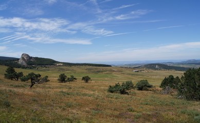 Obraz premium plateau ardéchois