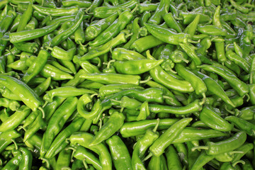 green vegetables-green pepper