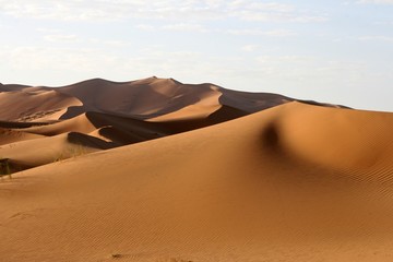 Fototapeta na wymiar Merzouga dunes