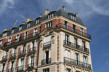 Fototapeta premium Immeuble parisien