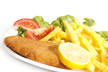 SCHWEINSSCHNITZEL PANIERT