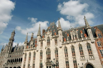 Fototapeta na wymiar Provinzialpalast w Brugii (Belgien)