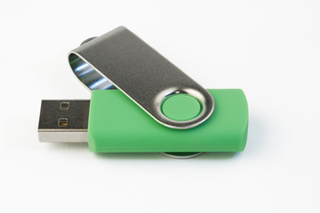 grüner USB Stick