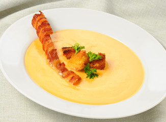 Cheese and Bacon Soup