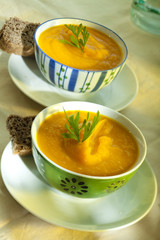 Kürbiscremesuppe