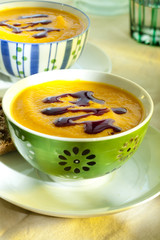 Kürbiscremesuppe