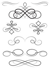 nice ornaments elements