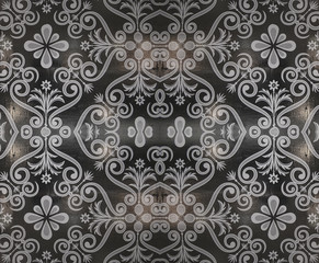 abstract pattern and decorative elements