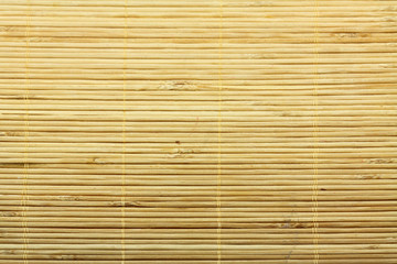 set de table en bambou