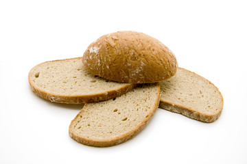 Brot aufgeschnitten
