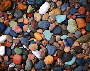 colorful pebble stone