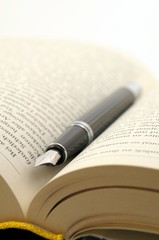 Fototapeta premium reading a book