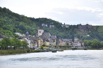 Sankt Goar and Castle Rheinfels - Upper Middle Rhine Valley