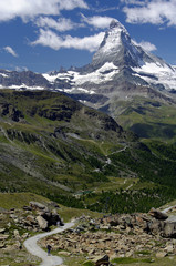 Wanderwege rund ums Matterhorn