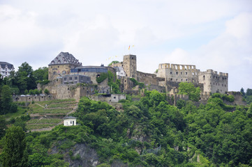Fototapeta na wymiar Castle Rheinfels - Upper Middle Rhine Valley, Germany