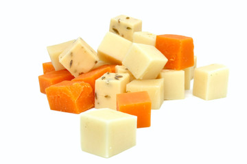 Cubes de fromages