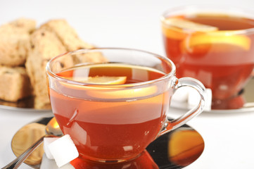 Healthy red bush tea from South Africa