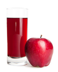 red apple
