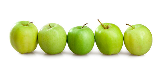 green apples