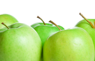 green apples