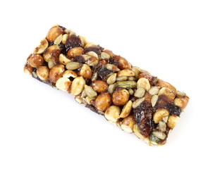 Trail mix energy bar