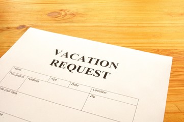 vacation request