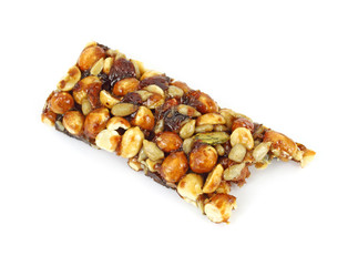 Bitten nut energy bar