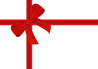 Red Gift Bow