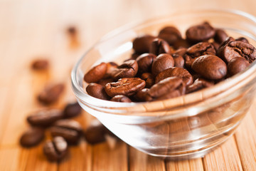 coffee beans in bowl