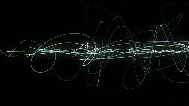 3d production effects - animated lines