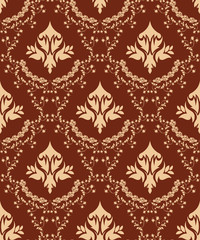 seamless damask pattern