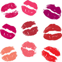 lips prints