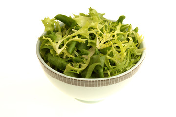 Bowl of Crispy Green Salad
