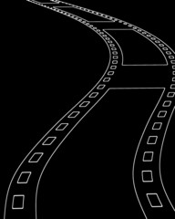 Naklejka premium Filmstrip