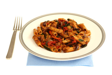 Mediterranean Roast Vegetable Pasta Salad