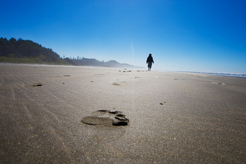 walk on the beach