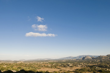 valle della luna. sardinia