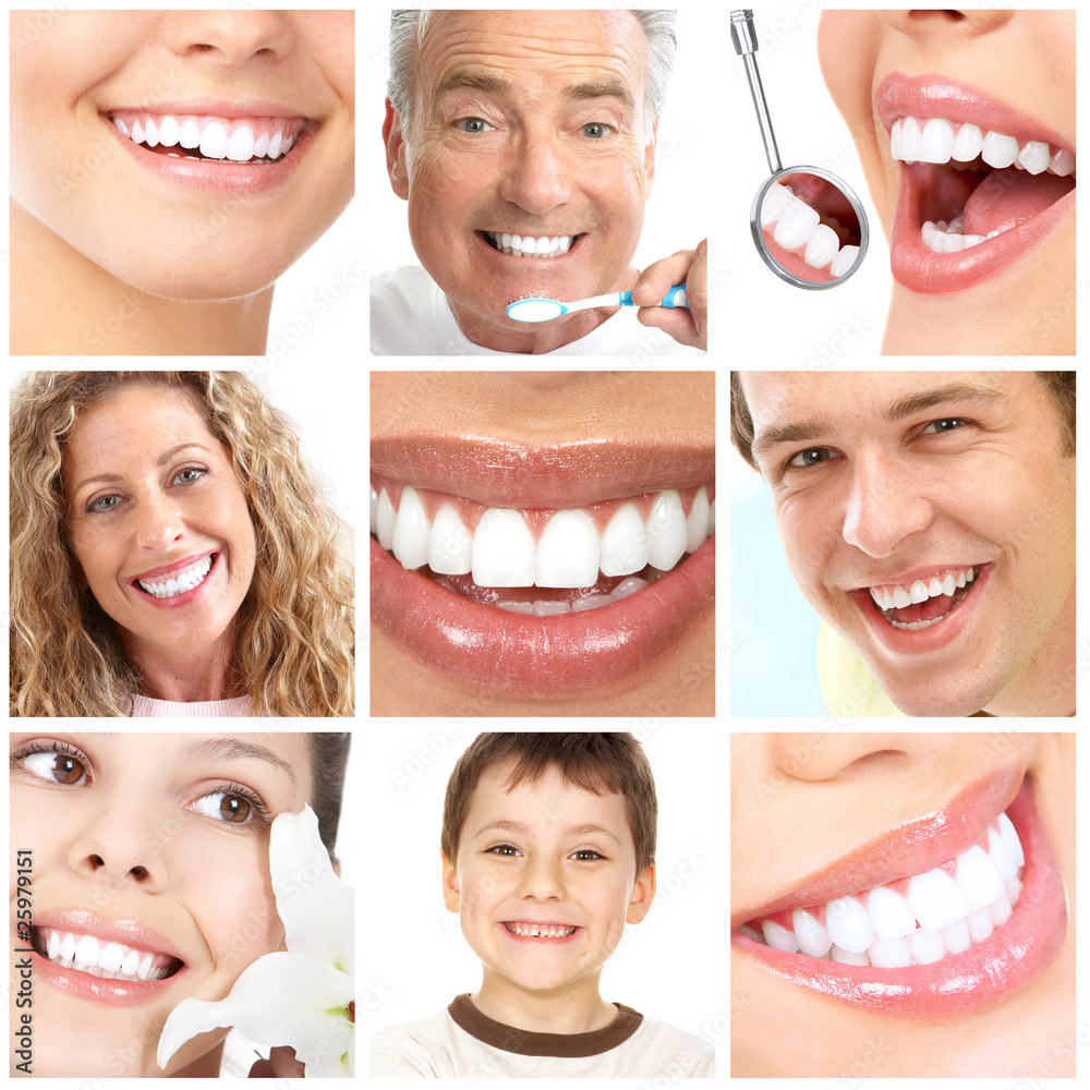 Sticker teeth whitening