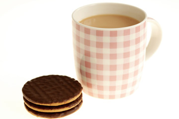 Tea and Chocolate Biscuits