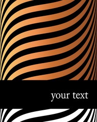 Abstract flyer