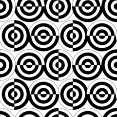 Seamless circle pattern