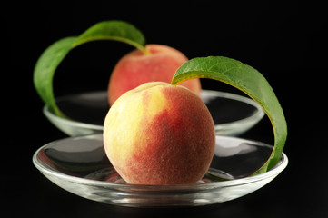 Two peaches