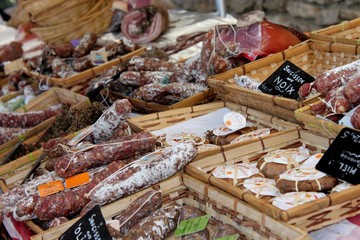 Marktstand in der Provence