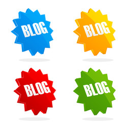 set of blog icon
